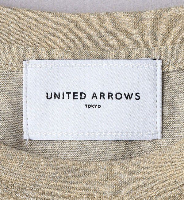 UNITED ARROWS「ラメ ロングスリーブ カットソー」|Tシャツ・カットソー|