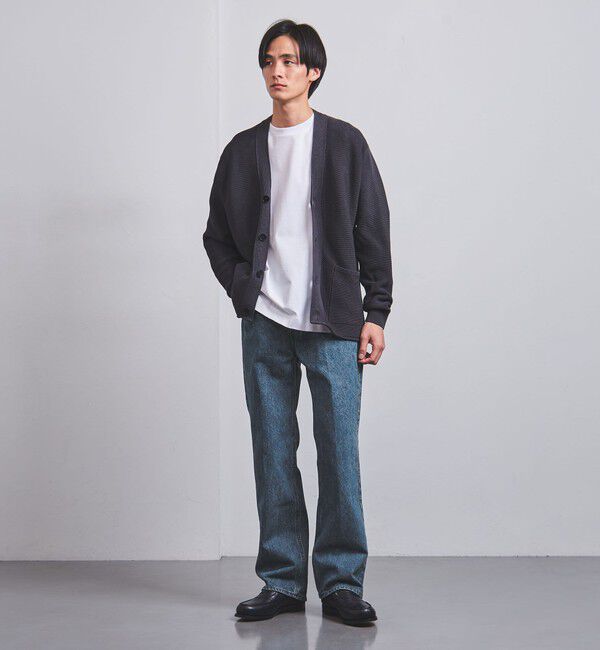 UNITED ARROWS「カイハラデニム ヘビーオンス ロデオストレートパンツ」|デニム|