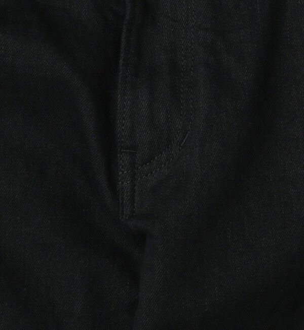 UNITED ARROWS「カイハラ スリムテーパード ブラック  デニム」|デニム|