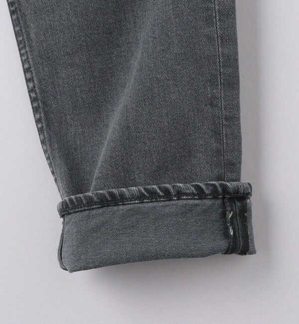 UNITED ARROWS「カイハラ スリムテーパード ブラック  デニム」|デニム|