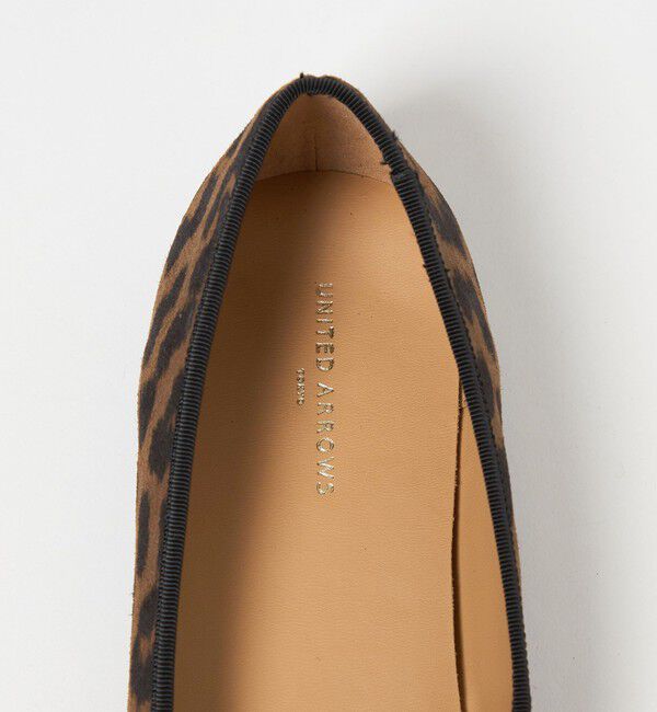 UNITED ARROWS「レイン レオパード バレエシューズ」|レインシューズ|