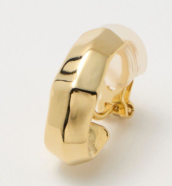 UNITED ARROWS「アンギュラー Jシェイプ イヤリング」|イヤリング|