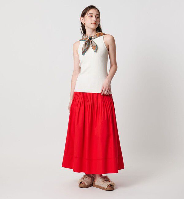 UNITED ARROWS「カップ付き ニットアメリカンスリーブタンクトップ」|タンクトップ|