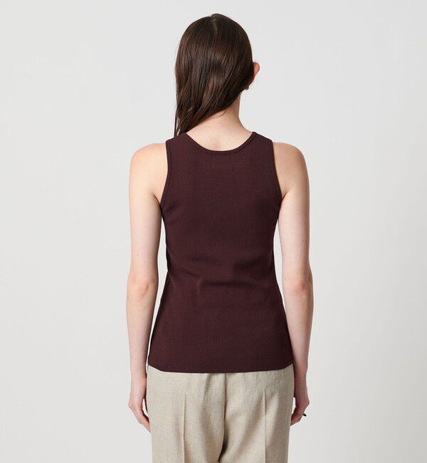 UNITED ARROWS「カップ付き ニットアメリカンスリーブタンクトップ」|タンクトップ|