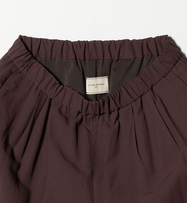 UNITED ARROWS「シアー イージー ワイド パンツ ‐ウォッシャブル‐」|チノ|
