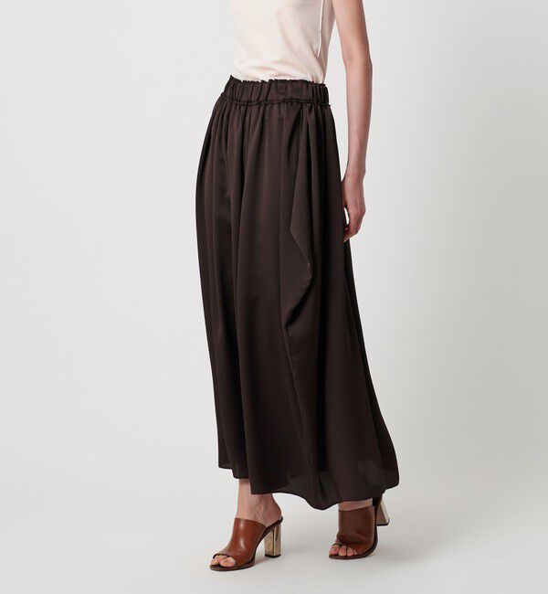 AEWEN MATOPH「＜AEWEN MATOPH＞サテンコクーンスカート - ウォッシャブル -」|スカート|