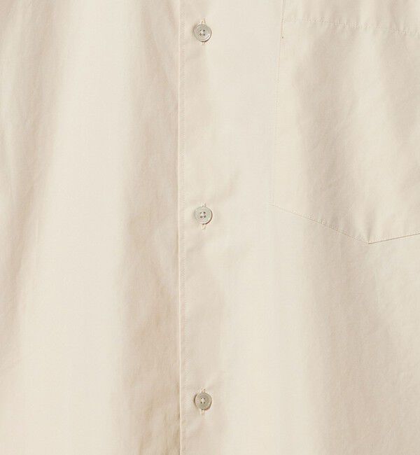 UNITED ARROWS「カリビアーナミルズ ポプリン バンドカラーシャツ」|シャツ・ブラウス|