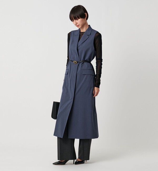 UNITED ARROWS「REOPEL ワンピース ‐ウォッシャブル‐」|ワンピース|NAVY
