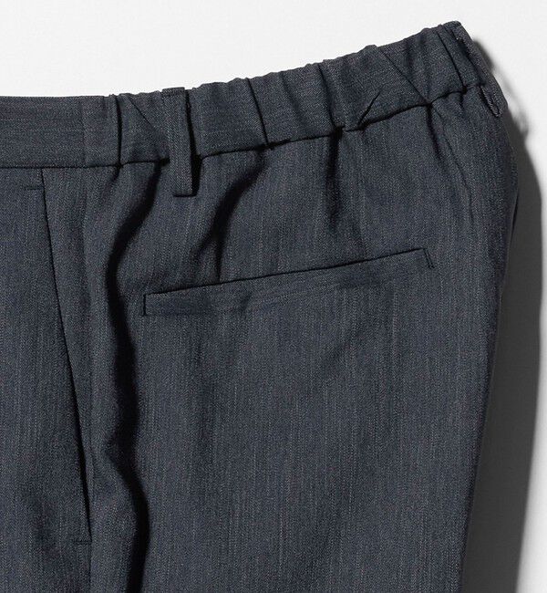 UNITED ARROWS「デニムライク ノープリーツ パンツ UA COZY ‐ウォッシャブル ヨコストレッチ‐」|スーツ|