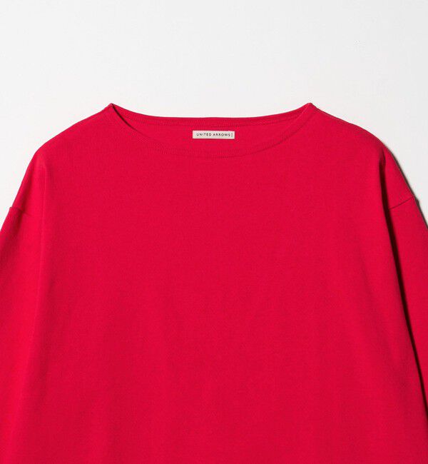 UNITED ARROWS「吊り編み天竺 バスクシャツ 「SLOW &　」」|Tシャツ・カットソー|