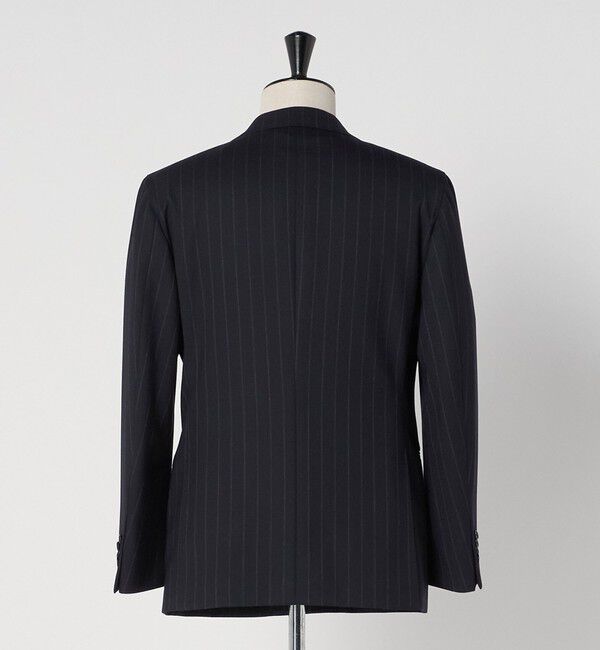 UNITED ARROWS「ワイドストライプ ダブル 6ボタン スーツ MC‐MODEL ヨコストレッチ」|スーツ|