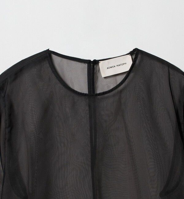 AEWEN MATOPH「＜AEWEN MATOPH＞チュールレースレイヤードブラウス」|シャツ・ブラウス|