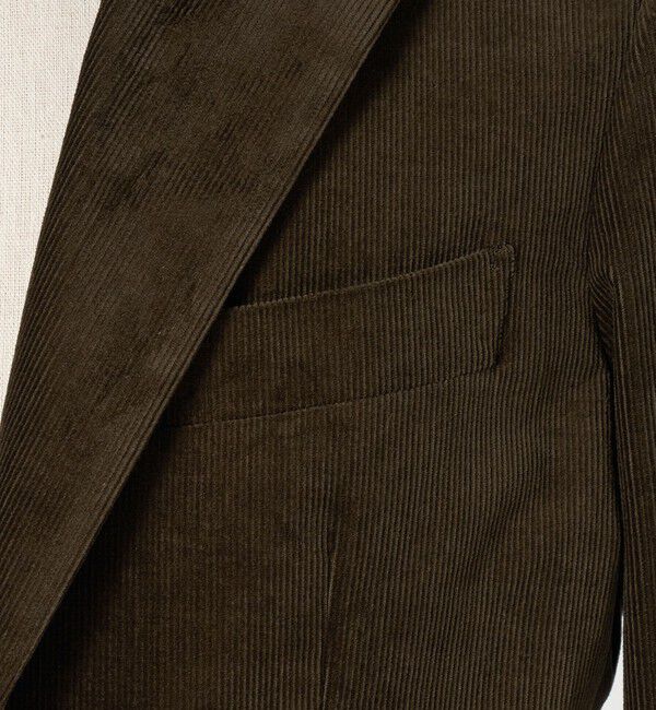 UNITED ARROWS「VISCONTI コーデュロイ シングル 3Bジャケット R-MODEL」|スーツ|