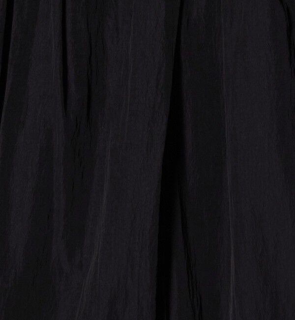 UNITED ARROWS「アシンメトリー タック ワイドパンツ はっ水 ウォッシャブル」|チノ|