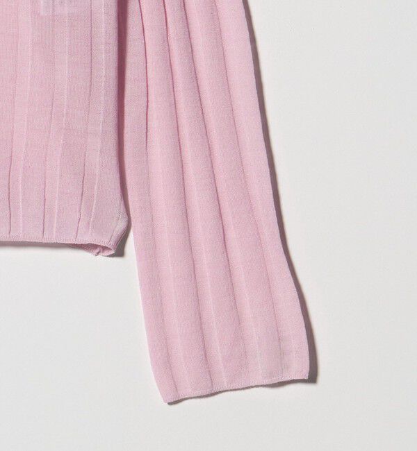 AEWEN MATOPH「＜AEWEN MATOPH＞シアーリブポロニット」|ニット・セーター|