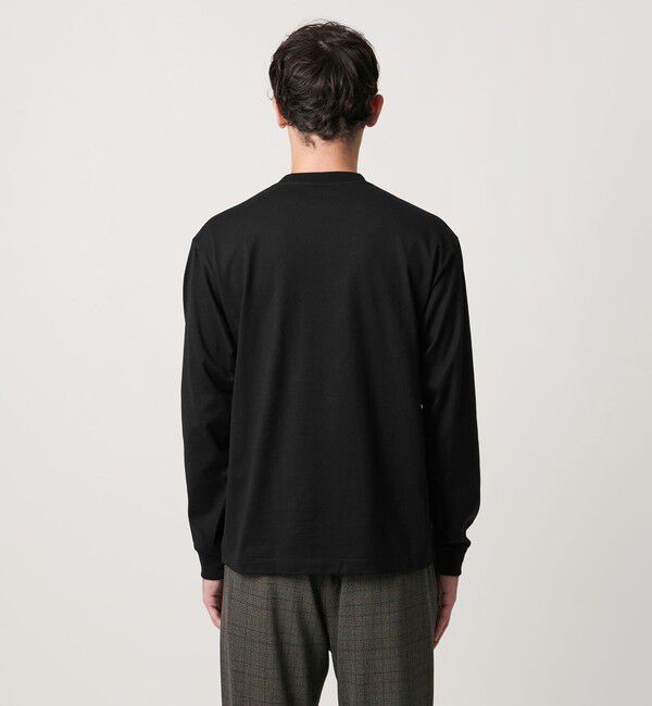 UNITED ARROWS「SARROWS オーガニックコットン クルーネック ロングスリーブ Tシャツ」|Tシャツ・カットソー|