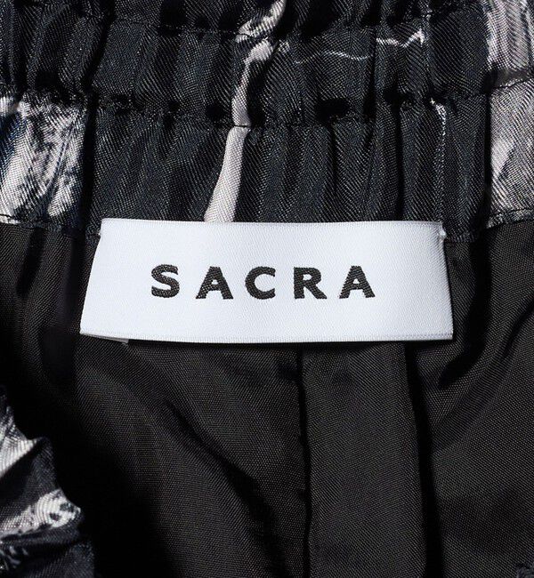 UNITED ARROWS「＜SACRA＞ブラッシュド プリント パンツ」|その他|
