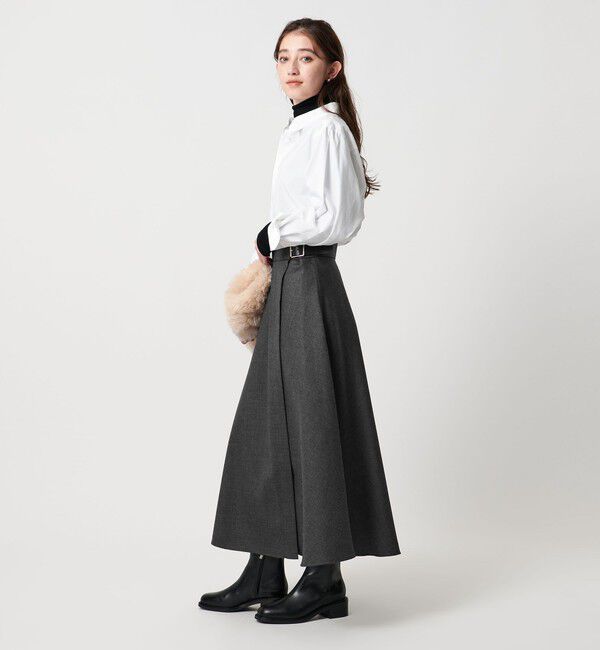 UNITED ARROWS「【別注】＜O&rsquo;NEIL of DUBLIN＞ワープ スイング スカート 」|スカート|