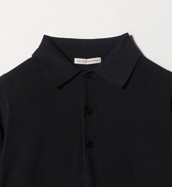 UNITED ARROWS「ニットポロシャツ UA COZY ウォッシャブル」|ポロシャツ|