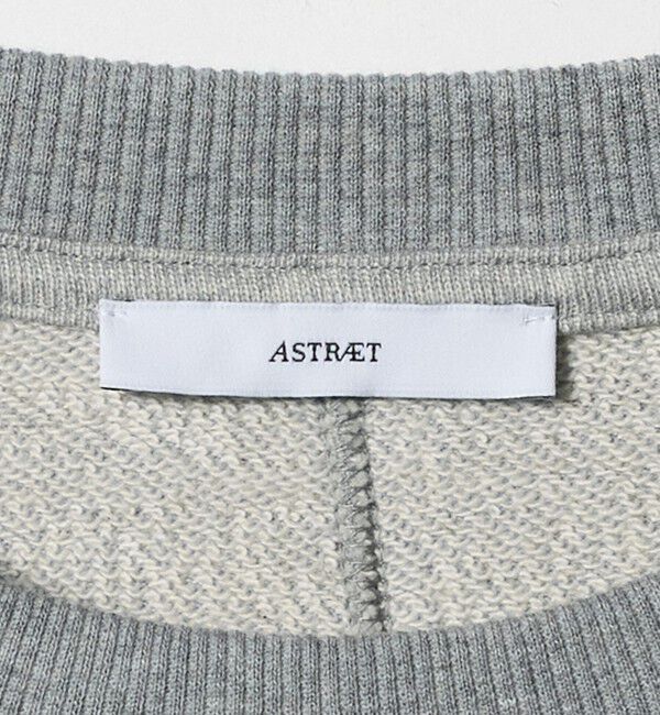 ASTRAET「＜ASTRAET＞ ウラケ サイドジップ クルーネックスウェット」|スウェット・ジャージ|