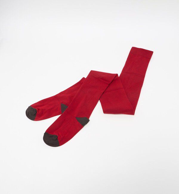 UNITED ARROWS「コットン 2トーン タイツ」|タイツ・ストッキング|