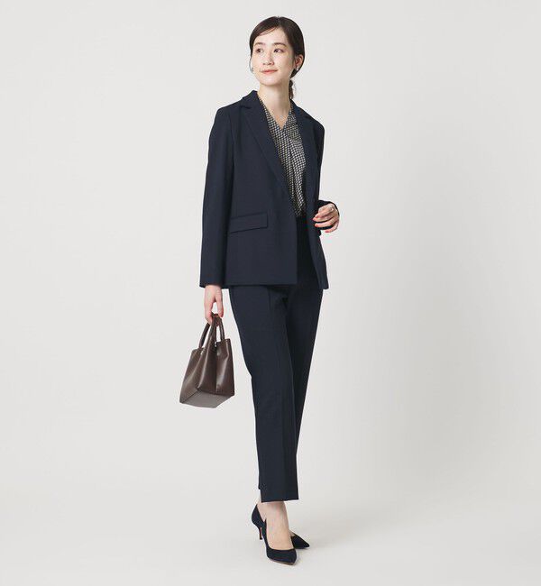 UNITED ARROWS「ダブルクロス ジャケット ‐ウォッシャブル‐」|テーラードジャケット|