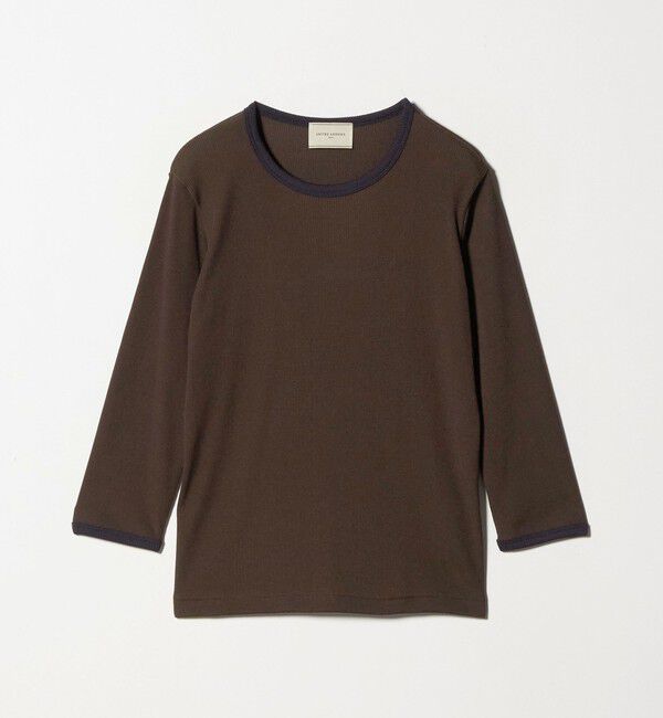 UNITED ARROWS「 リブ バイカラー パイピング カットソー」|Tシャツ・カットソー|