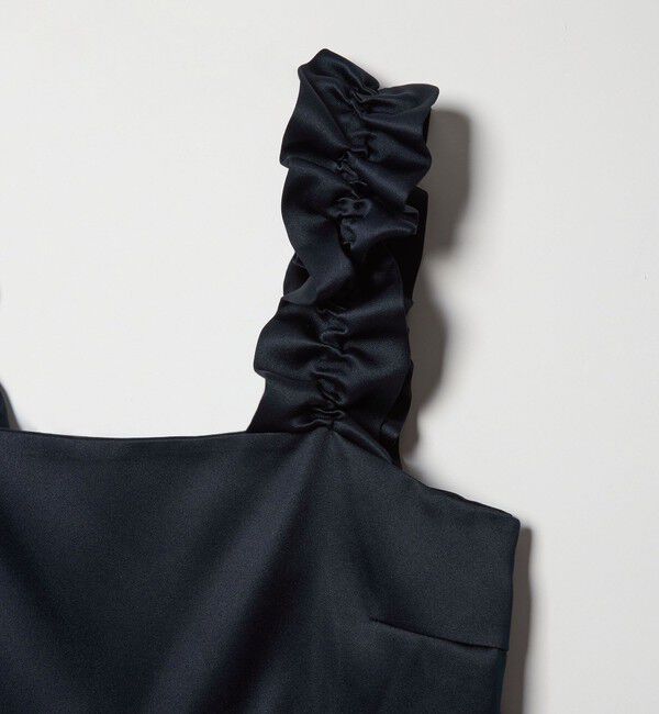 UNITED ARROWS「ギャザー サテン キャミソール ‐ウォッシャブル‐」|キャミソール|