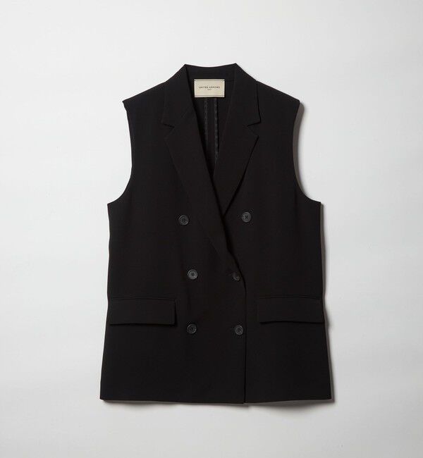 UNITED ARROWS「drapy テーラード ミドル ベスト」|テーラードジャケット|