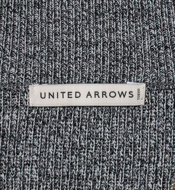 UNITED ARROWS「ジップアップ ドライバーズニット」|カーディガン|