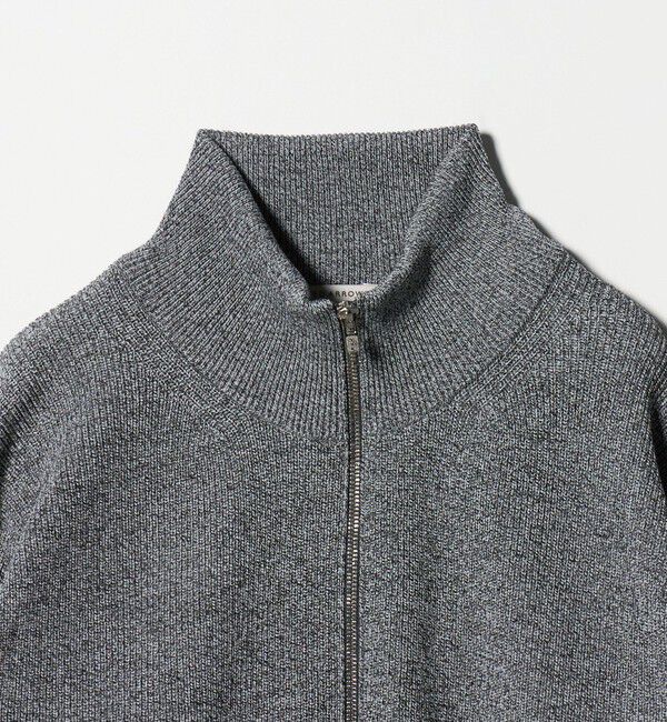 UNITED ARROWS「ジップアップ ドライバーズニット」|カーディガン|