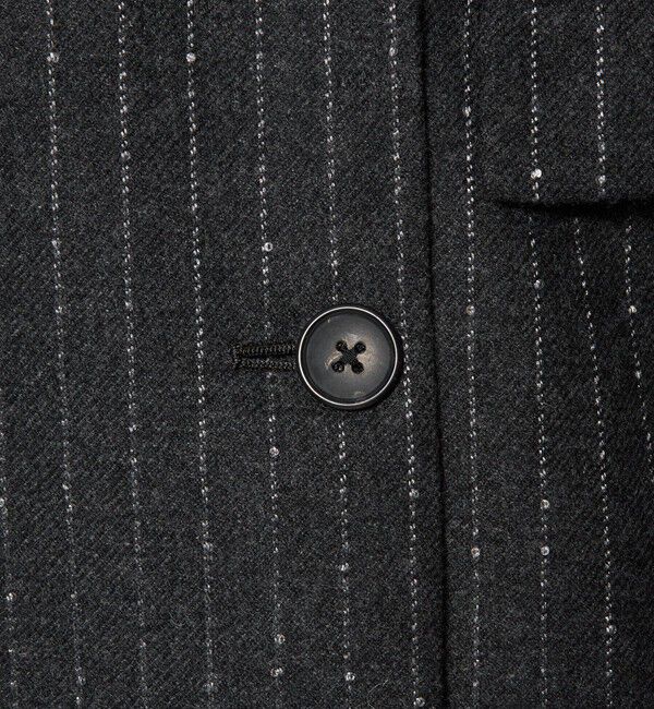 UNITED ARROWS「ダブルブレスト ストライプ ジャケット」|テーラードジャケット|