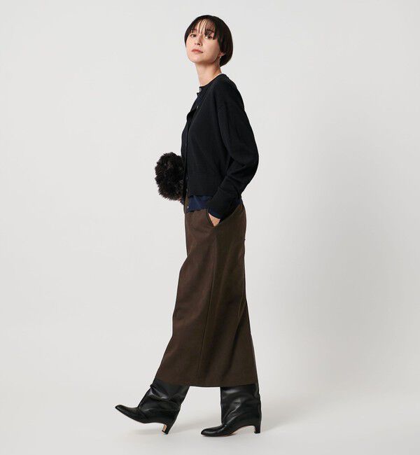 UNITED ARROWS「スエード ライク タイト スカート」|スカート|