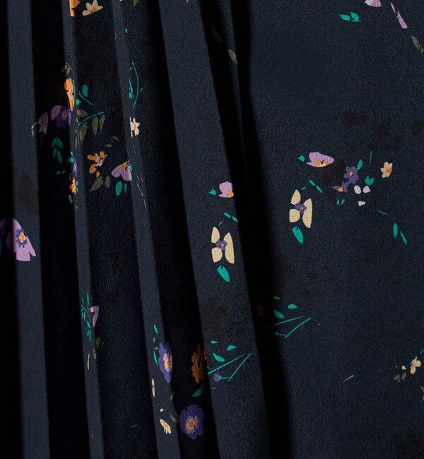 UNITED ARROWS「フラワー プリント スカート ‐ウォッシャブル‐」|スカート|