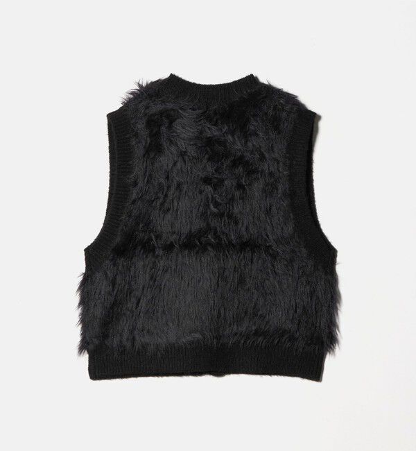 ASTRAET「＜ASTRAET＞シャギー Vネック ベスト」|ベスト・ジレ|