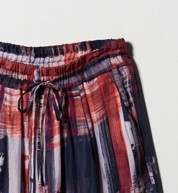 UNITED ARROWS「＜SACRA＞ブラッシュ プリント パンツ」|その他|