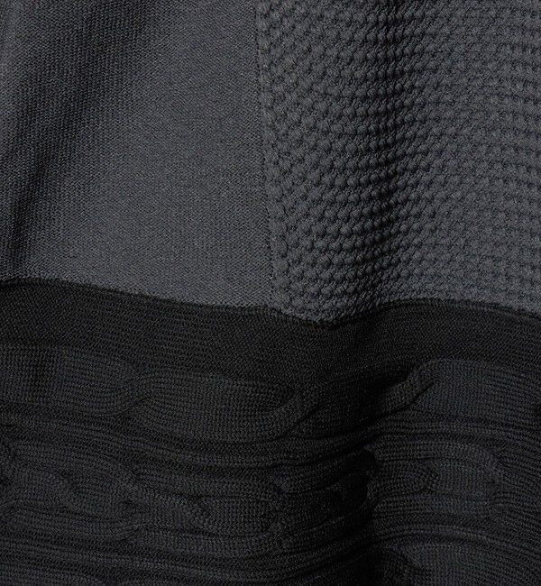 UNITED ARROWS「ケーブル Vネック ニット ‐ウォッシャブル‐」|ニット・セーター|