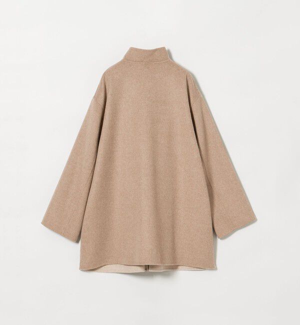 UNITED ARROWS「バイカラー リバー Aライン コート」|その他|