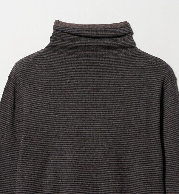 UNITED ARROWS「＜Camoshita＞ボーダー ハイネック ロングスリーブ ニット」|ニット・セーター|
