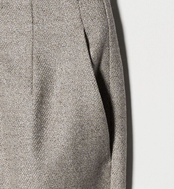 UNITED ARROWS「MOKU ３カラー ツイードライク スリムパンツ」|スラックス|