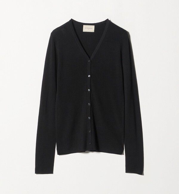 UNITED ARROWS「18G ウール フィット リブ カーディガン」|カーディガン|