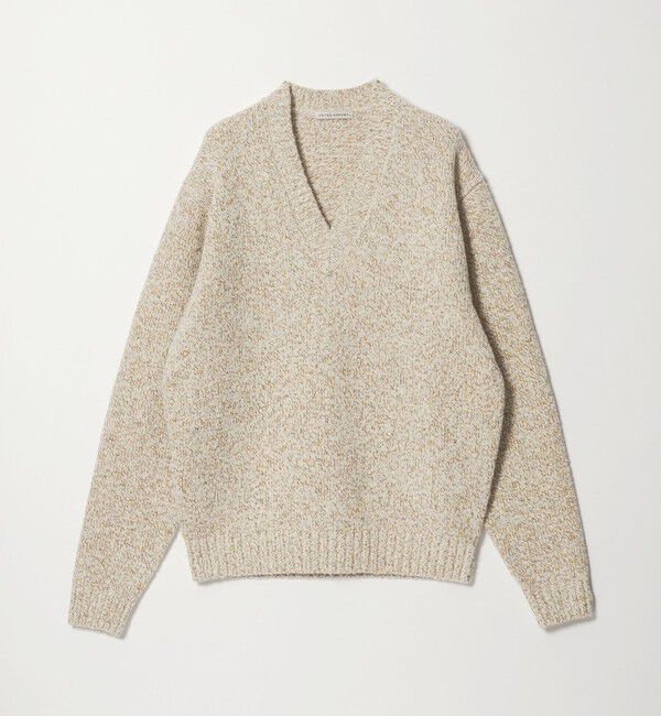 UNITED ARROWS「ウール コットン カシミア ムリネ Vネック ニット」|ニット・セーター|
