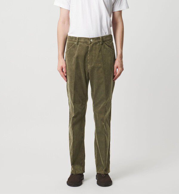 UNITED ARROWS「ハイマウント コーデュロイ ロデオストレートパンツ」|チノ|