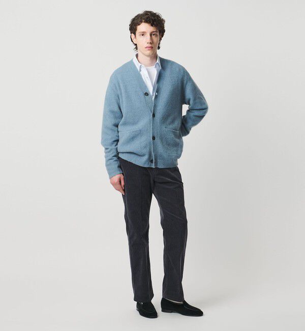 UNITED ARROWS「ヤク ヘアリー カーディガン」|カーディガン|