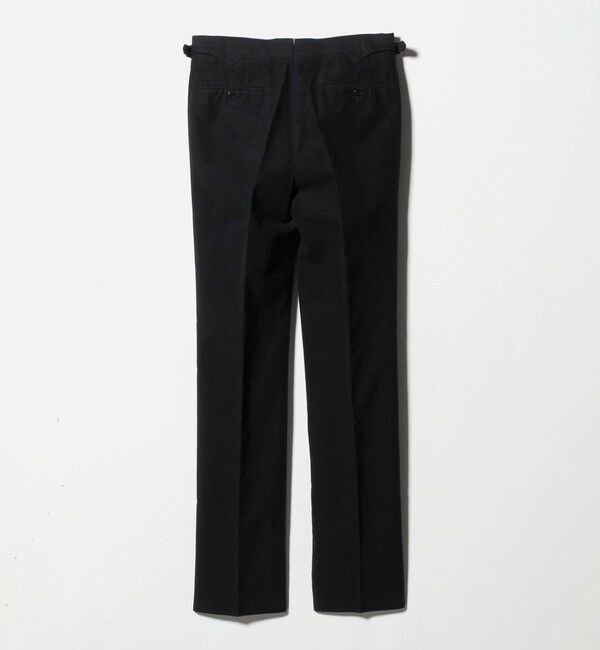 UNITED ARROWS「モールスキン 1プリーツ スラックス」|スラックス|