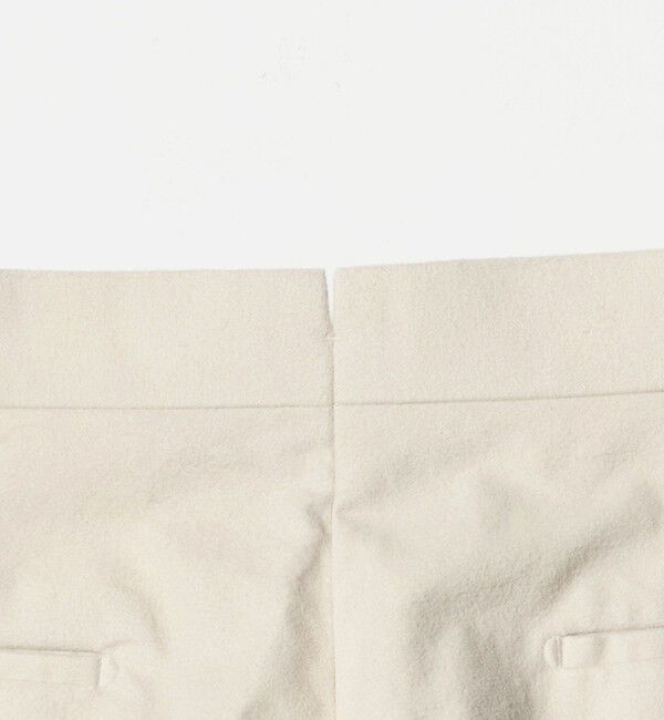 UNITED ARROWS「モールスキン 1プリーツ スラックス」|スラックス|