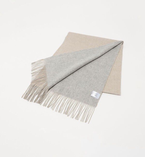UNITED ARROWS「カシミヤ リバーシブル マフラー」|マフラー|BEIGE