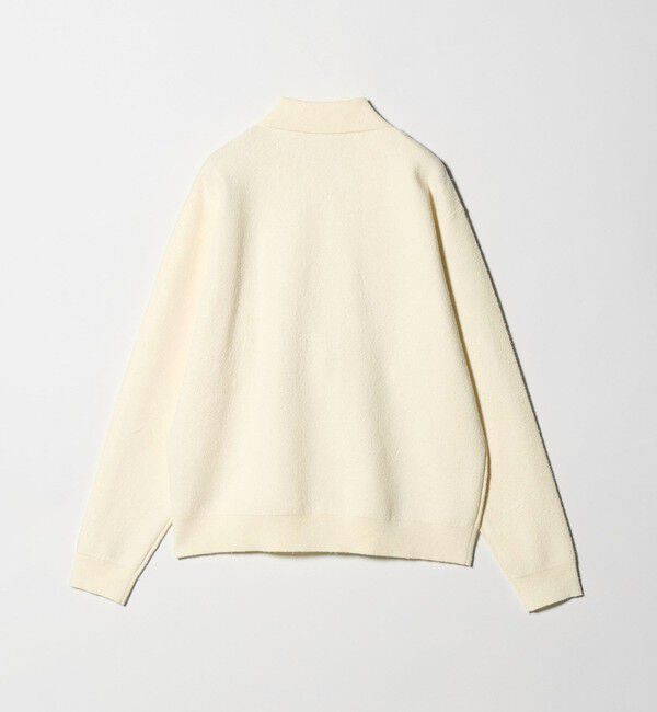 UNITED ARROWS「ブークレー ダブルフェイス ジップブルゾン」|カーディガン|