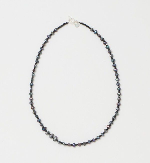 UNITED ARROWS「＜les bonbon＞OMBRE PRL ネックレス」|ネックレス|BLACK