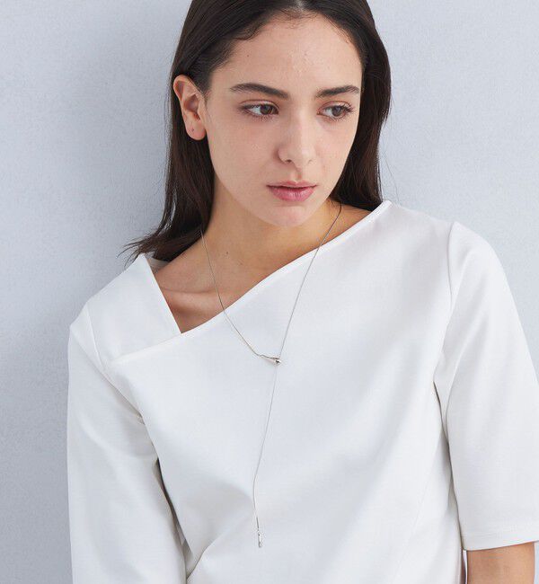 UNITED ARROWS green label relaxing「スネークチェーン Wシズク スライドネックレス」|ネックレス|